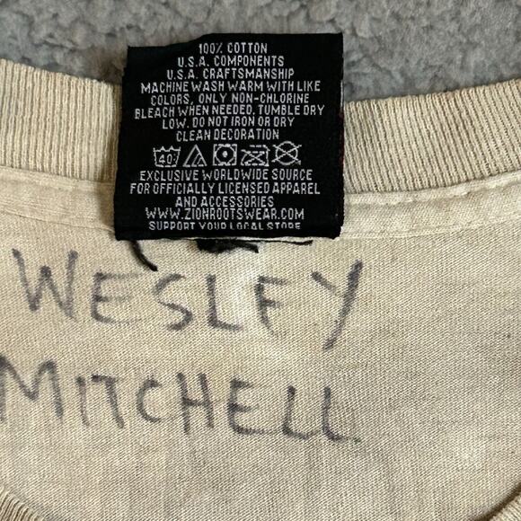 Vintage Bob Marley T Shirt Size XL Songs Of Freedom Reggae Excellent Graphics - Picture 3 of 16